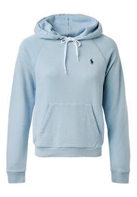 Polo Ralph Lauren Bluza 211935583013 Błękitny Regular Fit. Typ kołnierza: polo. Kolor: niebieski. Materiał: bawełna #5