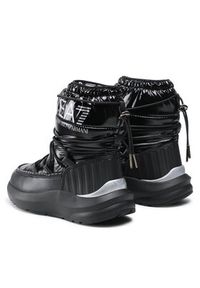 EA7 Emporio Armani Śniegowce X8M002 XK230 R926 Czarny. Kolor: czarny. Materiał: materiał #4
