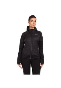 Damska kurtka ocieplana Kilpi GARES-W. Kolor: czarny. Materiał: nylon. Sport: turystyka piesza
