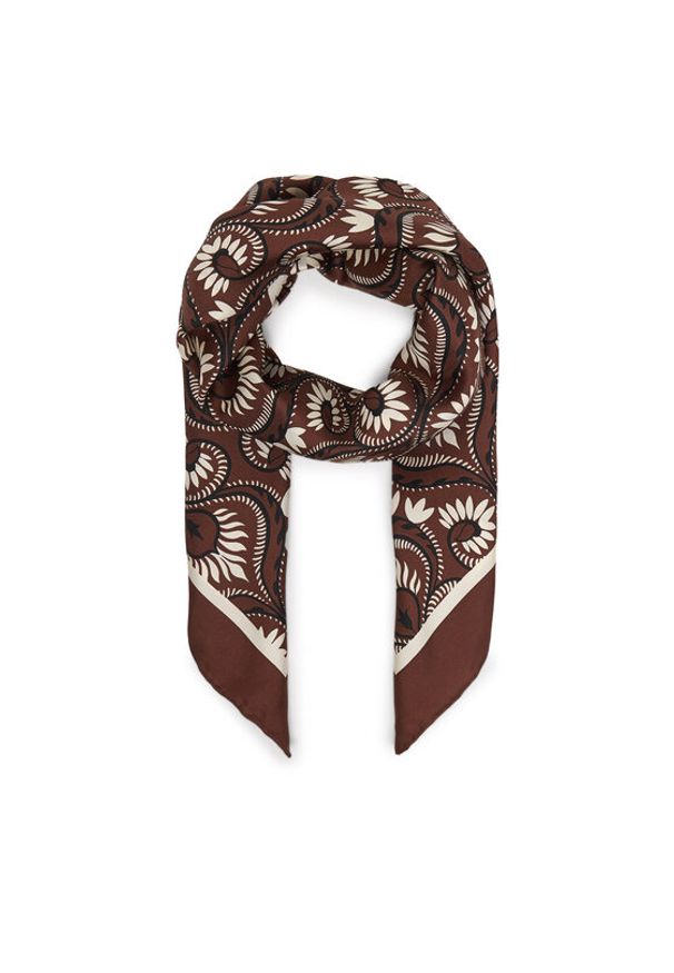 Weekend Max Mara Chusta Onesto 2615541144 Brązowy. Kolor: brązowy. Materiał: jedwab