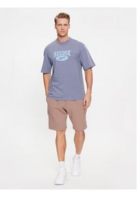 Reebok T-Shirt Archive Essentials IK6123 Niebieski Regular Fit. Kolor: niebieski. Materiał: bawełna #5
