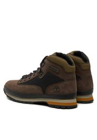 Timberland Trekkingi Mid Lace Boot TB0A6DYHW071 Brązowy. Kolor: brązowy. Materiał: skóra, nubuk. Sport: turystyka piesza #4