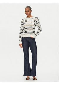 Guess Sweter W5GR35 Z3NJ0 Beżowy Regular Fit. Kolor: beżowy. Materiał: syntetyk #3