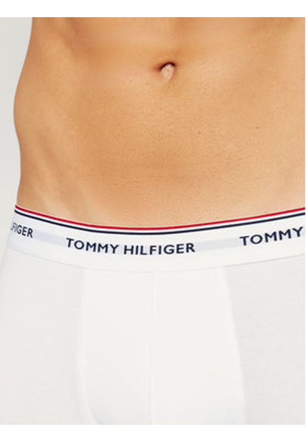 TOMMY HILFIGER - Tommy Hilfiger Komplet 3 par bokserek 3P Lr Trunk 1U87903841 Biały. Kolor: biały. Materiał: bawełna