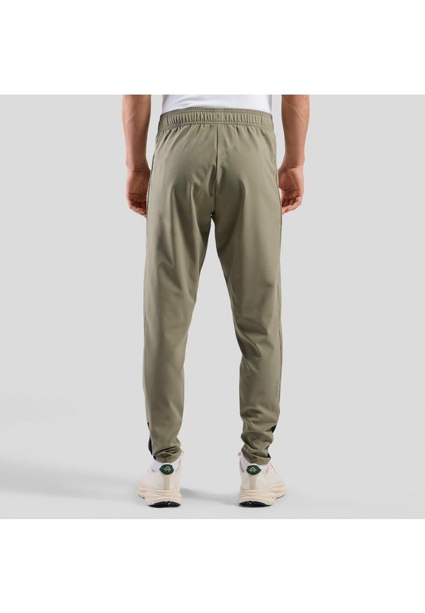 Odlo - Legginsy męskie ZEROWEIGHT Pants regular length. Kolor: zielony. Sport: bieganie