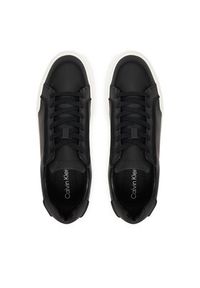 Calvin Klein Sneakersy Chunky Cupsole Lace Up Lth Pinch YM0YM01454 Czarny. Kolor: czarny. Materiał: skóra #6