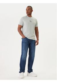 Calvin Klein Jeans T-Shirt LV04RB866G Zielony Regular Fit. Kolor: zielony. Materiał: bawełna #5