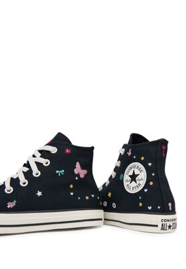 Converse Trampki Chuck Taylor All Star Doodles A15508C Czarny. Kolor: czarny. Materiał: materiał