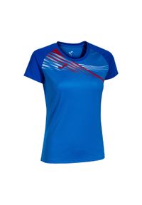 Koszulka do biegania damska Joma Elite X. Kolor: niebieski #1