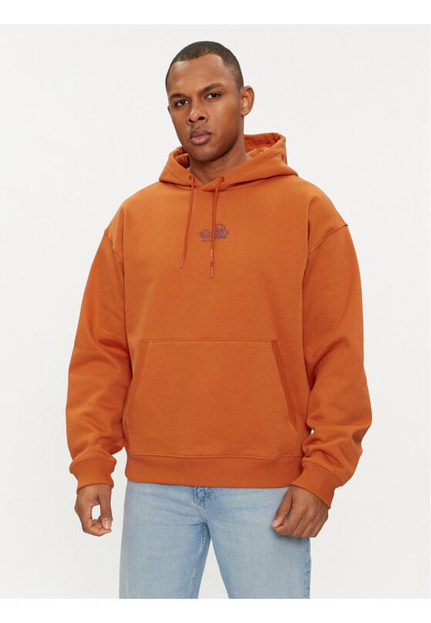 Ellesse Bluza Piattino Oh Hoody SHP16118 Pomarańczowy Regular Fit. Kolor: pomarańczowy. Materiał: bawełna