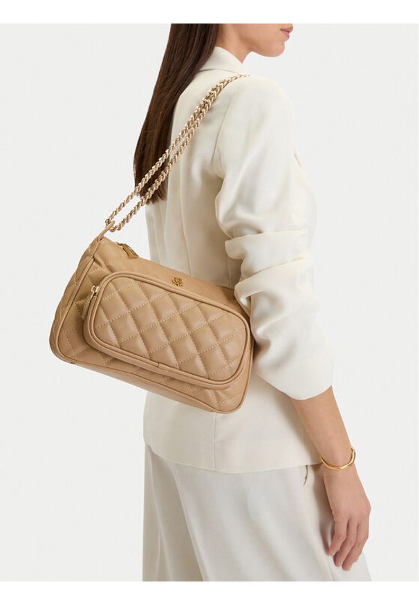 Badura Torebka EO-ALI-LDA8612 Beżowy. Kolor: beżowy. Materiał: skórzane