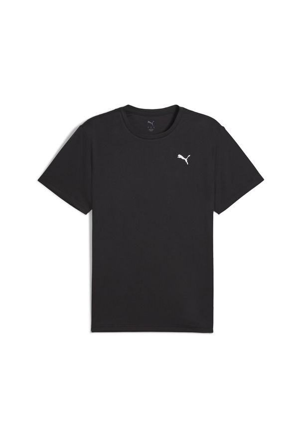 Puma - Męska koszulka Train All Day Essentials Poly Texture PUMA. Kolor: czarny. Materiał: materiał. Sport: fitness