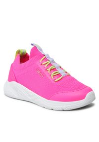 Geox Sneakersy J Sprintye G. B J25FWB 0006K C8033 S Różowy. Kolor: różowy. Materiał: materiał #1