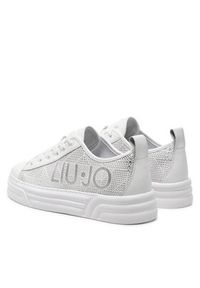 Liu Jo Sneakersy Cleo BF4031 P0102 Biały. Kolor: biały. Materiał: skóra