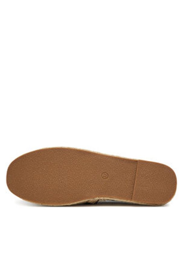 DeeZee Espadryle Q124-1 Brązowy. Kolor: brązowy. Materiał: materiał