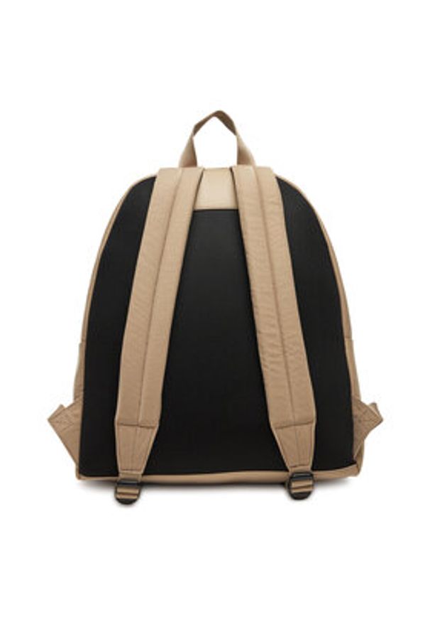 Calvin Klein Jeans Plecak Metro Nylon Backpack 43 Ny LV04G3131G Beżowy. Kolor: beżowy. Materiał: materiał