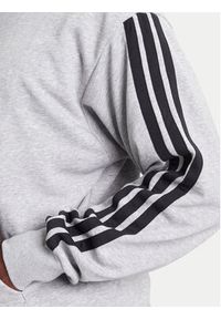 Adidas - adidas Bluza Essentials 3-Stripes JD1871 Szary Regular Fit. Kolor: szary. Materiał: bawełna, syntetyk #2