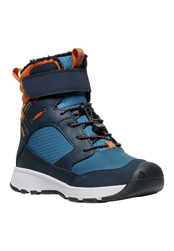 keen - Śniegowce dziecięce KEEN Skua Winter WP. Kolor: niebieski