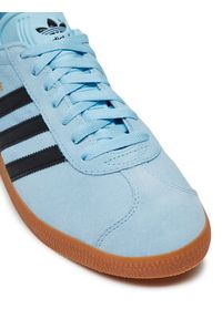Adidas - adidas Sneakersy Gazelle JI2076 Niebieski. Kolor: niebieski. Materiał: skóra, zamsz. Model: Adidas Gazelle #2