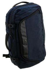 DAVID JONES - Plecak torba 2w1 David Jones granatowy [DH] PC-029 D.BLUE. Kolor: niebieski. Materiał: tkanina #1