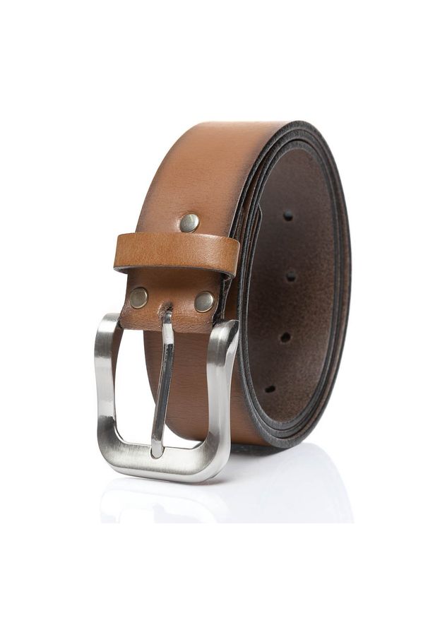 Mustang - MUSTANG PASEK SKÓRZANY SOPO-MUS131 661 40mm Ledergürtel (RK39-2647A). Materiał: skóra. Wzór: paski. Styl: klasyczny