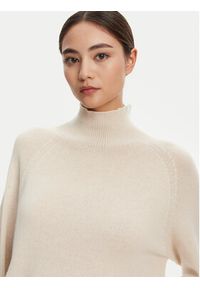 Marella Golf Ismaele 2523366394 Beżowy Oversize. Typ kołnierza: golf. Kolor: beżowy. Materiał: syntetyk #2