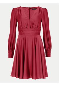 Swing Sukienka koktajlowa 5AH10600 Czerwony Loose Fit. Kolor: czerwony. Materiał: syntetyk. Styl: wizytowy #6