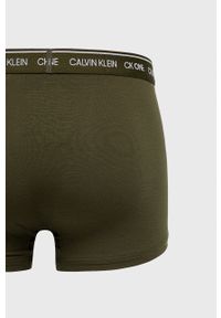 Calvin Klein Underwear - Bokserki CK One. Kolor: zielony. Materiał: poliester #2