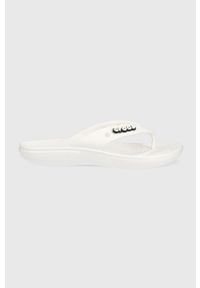 Crocs japonki Classic Crocs Flip kolor biały 207713 207713.100-WHITE. Kolor: biały. Materiał: materiał. Wzór: gładki #1