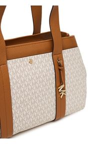 MICHAEL Michael Kors Torebka Romee 30T5G1ZT7B Beżowy. Kolor: beżowy. Materiał: skórzane #5