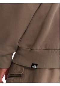 The North Face Bluza Simple Dome NF0A89FC Brązowy Regular Fit. Kolor: brązowy. Materiał: syntetyk #3