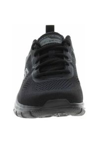 skechers - Adidasy Skechers Track Broader, Mężczyźni. Kolor: czarny. Materiał: guma, syntetyk, materiał