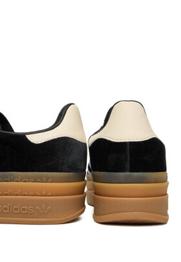Adidas - adidas Sneakersy Gazelle Bold JR5965 Czarny. Kolor: czarny. Materiał: skóra, zamsz. Model: Adidas Gazelle