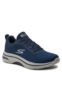 skechers - Skechers Sneakersy Go Walk Arch Fit 2.0-Idyllic 2 216516/NVY Granatowy. Kolor: niebieski. Materiał: materiał, mesh #3