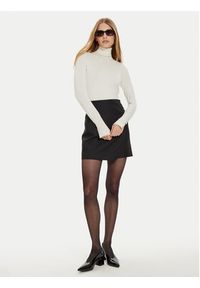 Liu Jo Golf WF4008 MS49I Écru Regular Fit. Typ kołnierza: golf. Materiał: wiskoza #5