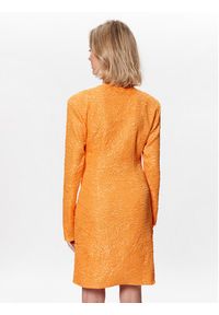 GESTUZ - Gestuz Sukienka koktajlowa Maisie 10906936 Pomarańczowy Slim Fit. Kolor: pomarańczowy. Materiał: syntetyk. Styl: wizytowy