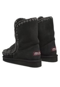 Mou Śniegowce Eskimo Boot 24 FW101000A Czarny. Kolor: czarny. Materiał: skóra, zamsz #4