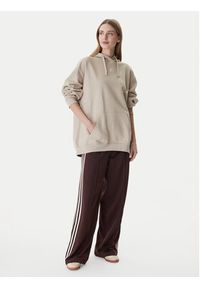 Adidas - adidas Bluza Essentials KC9144 Beżowy Oversize. Kolor: beżowy. Materiał: bawełna #2