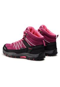 CMP Trekkingi Kids Rigel Mid Trekking Shoe Wp 3Q12944J Różowy. Kolor: różowy. Materiał: zamsz, skóra #6