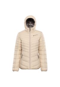 ALPINE PRO - Kurtka damska ocieplana dwustronna Alpine Pro Eroma. Kolor: beżowy. Materiał: puch. Sport: turystyka piesza #2