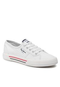 Pepe Jeans Tenisówki Brady W Basic PLS31287 Biały. Kolor: biały. Materiał: materiał #9