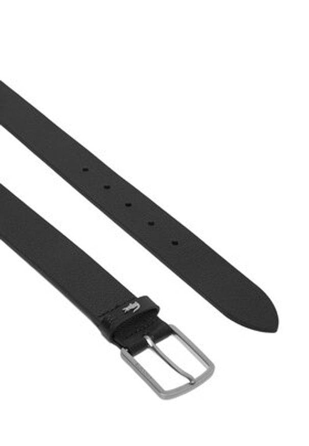 Lacoste Pasek RC4090 Czarny. Kolor: czarny. Materiał: skóra