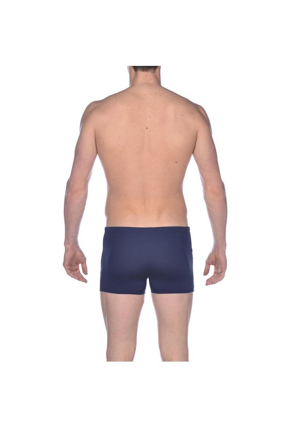Kąpielówki bokserki męskie na basen Arena Essentials Short. Kolor: niebieski, wielokolorowy, biały