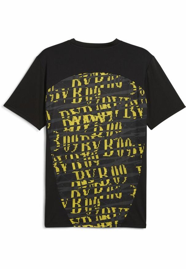 Puma - Męska koszulka przedmeczowa Borussia Dortmund 24/25 PUMA Black Faster Yellow. Kolor: żółty, wielokolorowy, czarny