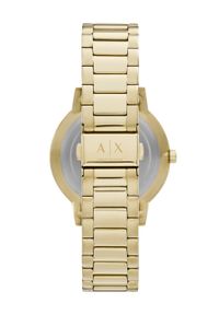 Armani Exchange - Zegarek i bransoletka AX7119. Kolor: złoty. Materiał: materiał #3