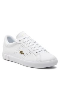 Lacoste Sneakersy 747SFA0072 Biały. Kolor: biały. Materiał: skóra #7