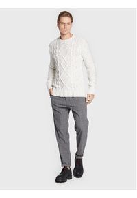 Bomboogie Sweter MM 7702 T KSU1 Biały Regular Fit. Kolor: biały. Materiał: syntetyk #2