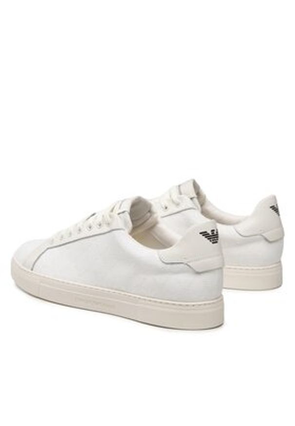 Emporio Armani Sneakersy X4X316 XM741 M801 Biały. Kolor: biały. Materiał: materiał