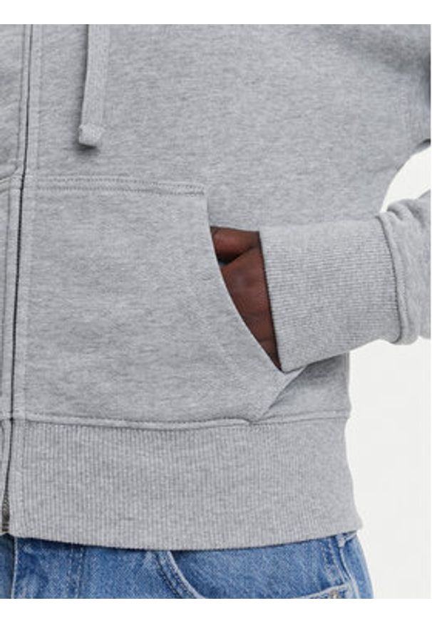 Tommy Jeans Bluza DW0DW21147 Szary Boxy Fit. Kolor: szary. Materiał: bawełna