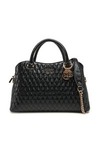 Guess Torebka HWGG96 26060 Czarny. Kolor: czarny. Materiał: skórzane